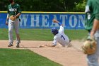 Baseball vs Babson NEWMAC Finals  Wheaton College vs Babson College play in the NEWMAC baseball championship finals. - (Photo by Keith Nordstrom) : Wheaton, baseball, NEWMAC, Babson